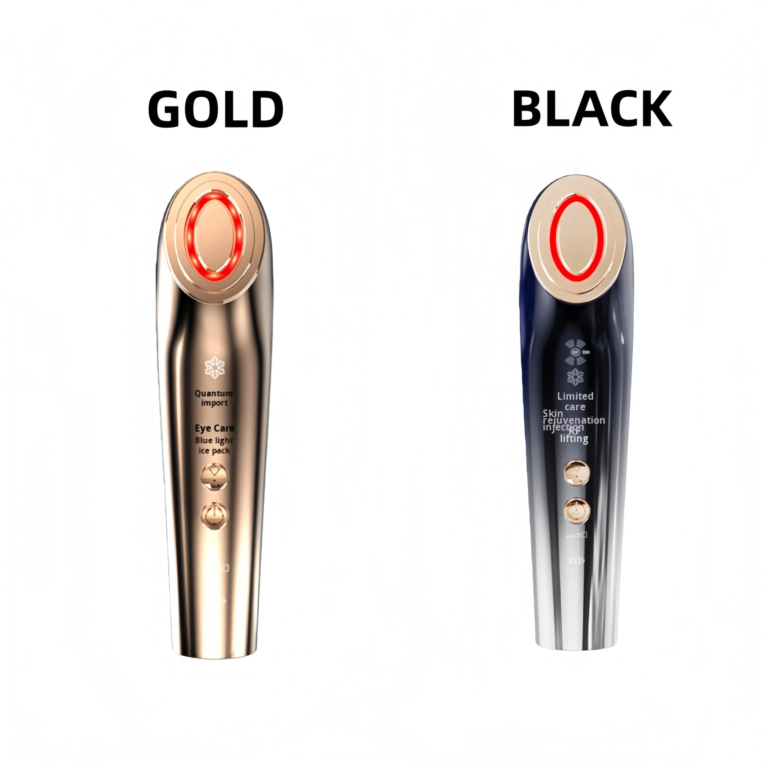 New Beauty Instrument for Home Use Facial Massage Lifting Firming Microcurrent Red Light Introduction Device Model 2165 Made