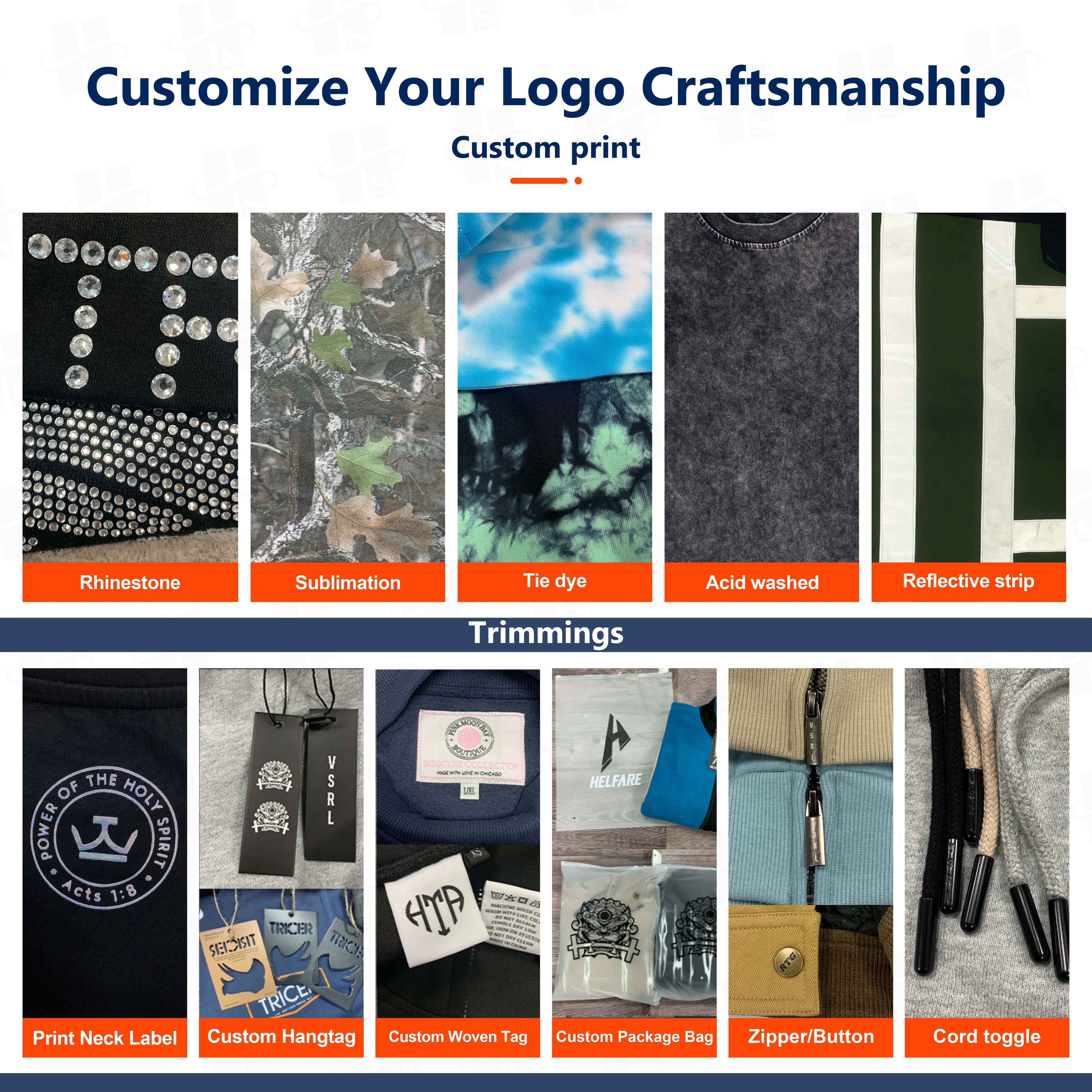 430gsm Mens Cotton Sweatshirt With Triangle Rib Panel Neckline Loose Fit Crewneck Streetwear Top