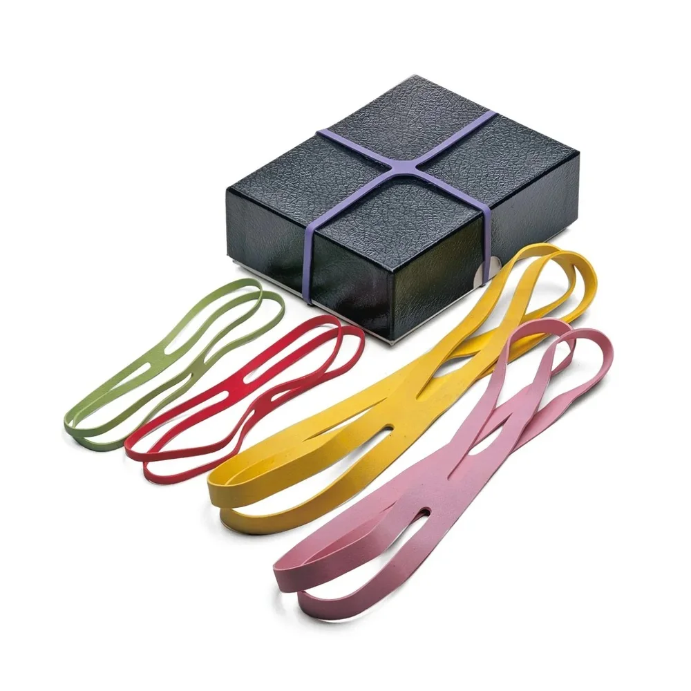 creative multiuse h band elastic band cross silicone rubber band