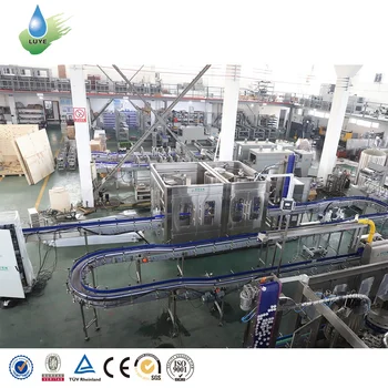 Automatic 3L 5L 7L 10L 15L Bottle Mineral Pure Drinking Water Packing Machine Blowing Washing Filling Capping 3 in 1 Machine