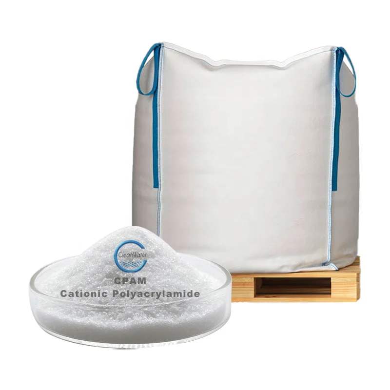 Fast Delivery Polyacrylamide Cationic Polyacrylamide Flocculant CPAM Cationic Polymer Sludge Dewatering