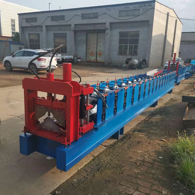 Galvalume Steel Glazed Tile Capping Roof Panel Ridge Roll Forming Machine