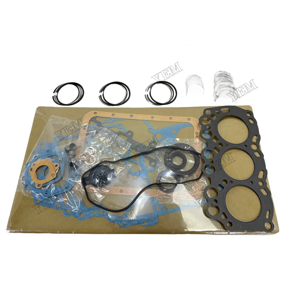 Replacement Overhaul Re-ring Kit Suitable for Mitsubishi L3C Engine Repair Kit 2