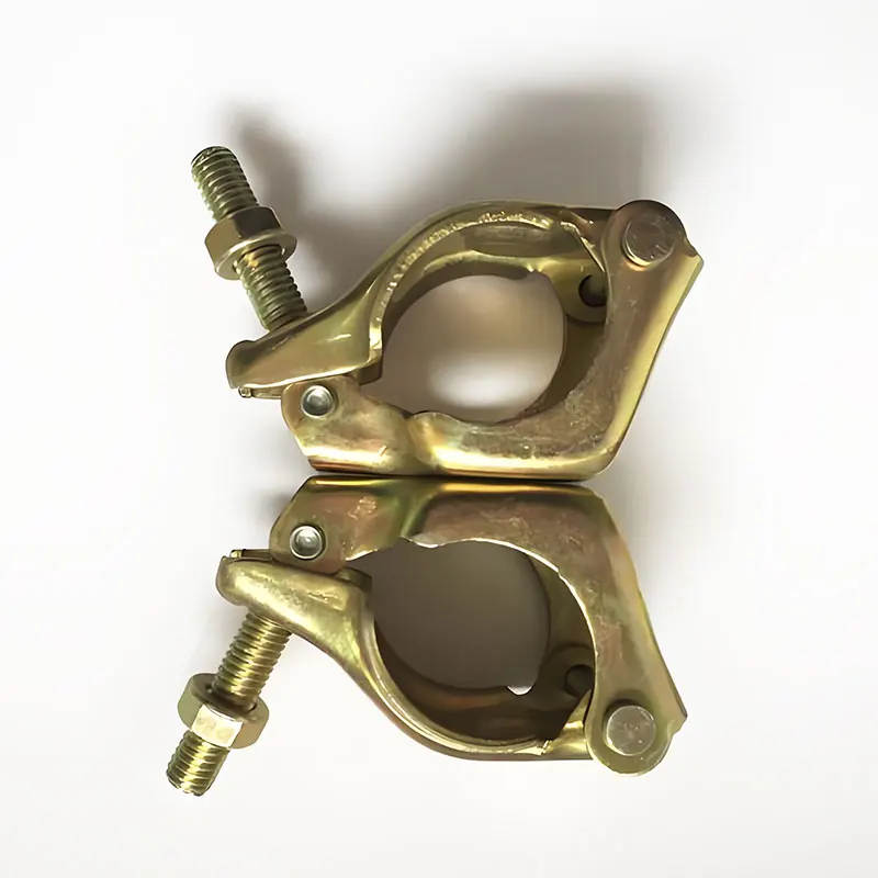 Universal Swivel Scaffolding Clamp Multi-Functional Steel Angle Connection for 48-89mm Pipes Easily Tackles Complex Structures