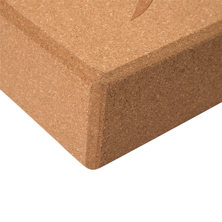 2021 Пользовательский логотип, оптовая продажа, упражнения, Пилатес, пробковый эко-кирпич для йоги