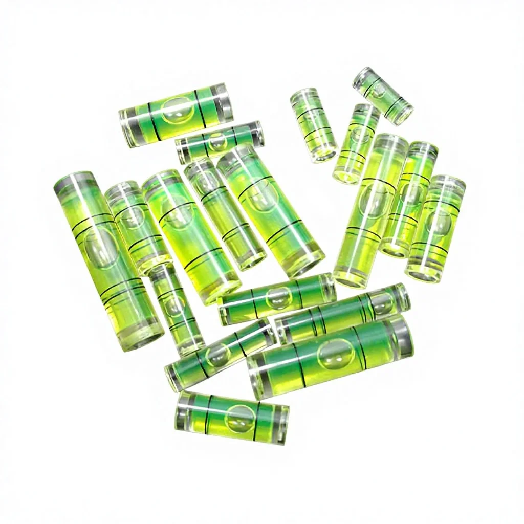 Precision Mini Square Acrylic Spirit Level Bubble Small Leveler Degree Mark Surface Level Measuring Hand Tool