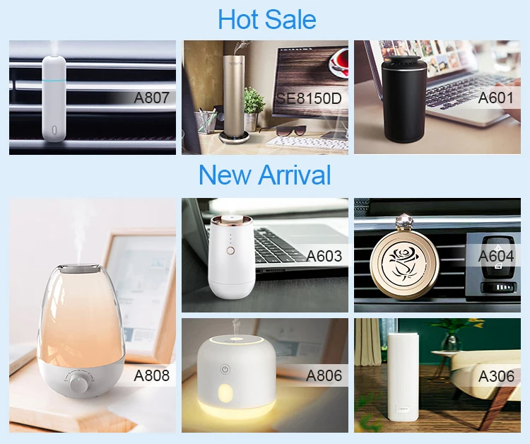 Scenta Luxury Electric Waterless Aroma Diffuser Mini Bluetooth Plugin Essential Oil Diffuser