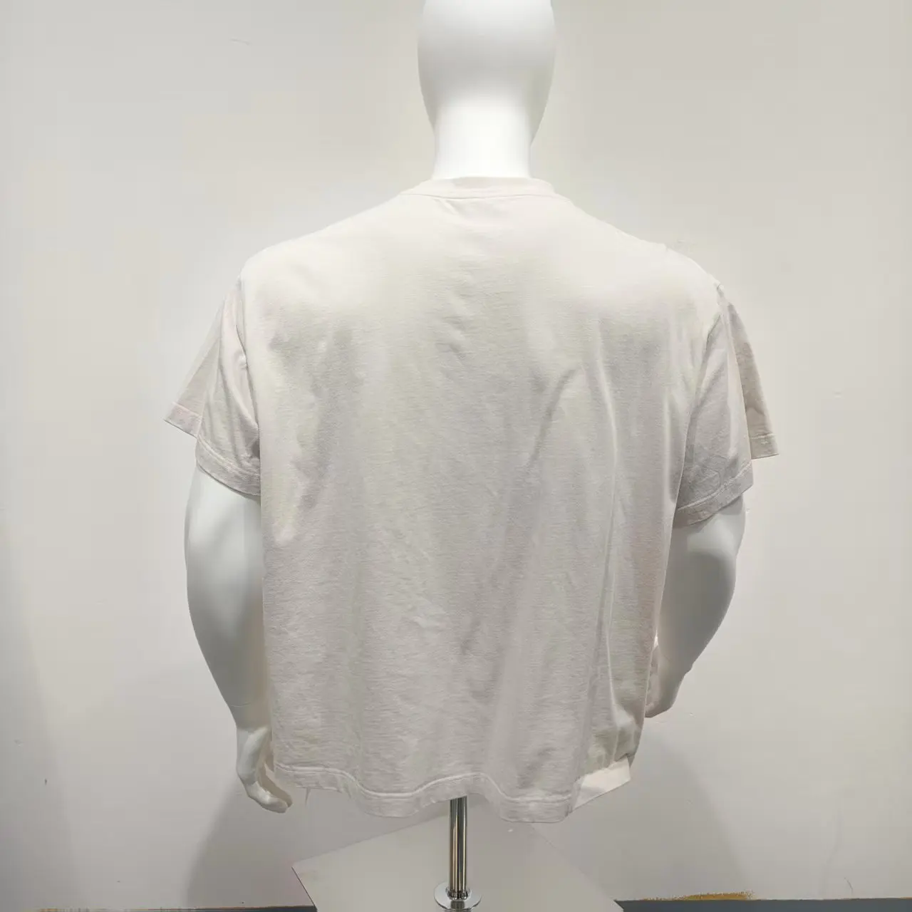 Custom High Quality Screen Print Oversized T-shirt Manufacturers Cotton Black Cropped Boxy Pearl Nail Graphic t Shirt for Men gallery 4