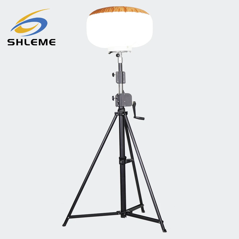 1000W SHLEME Portable balloon lights mobile light tower for road