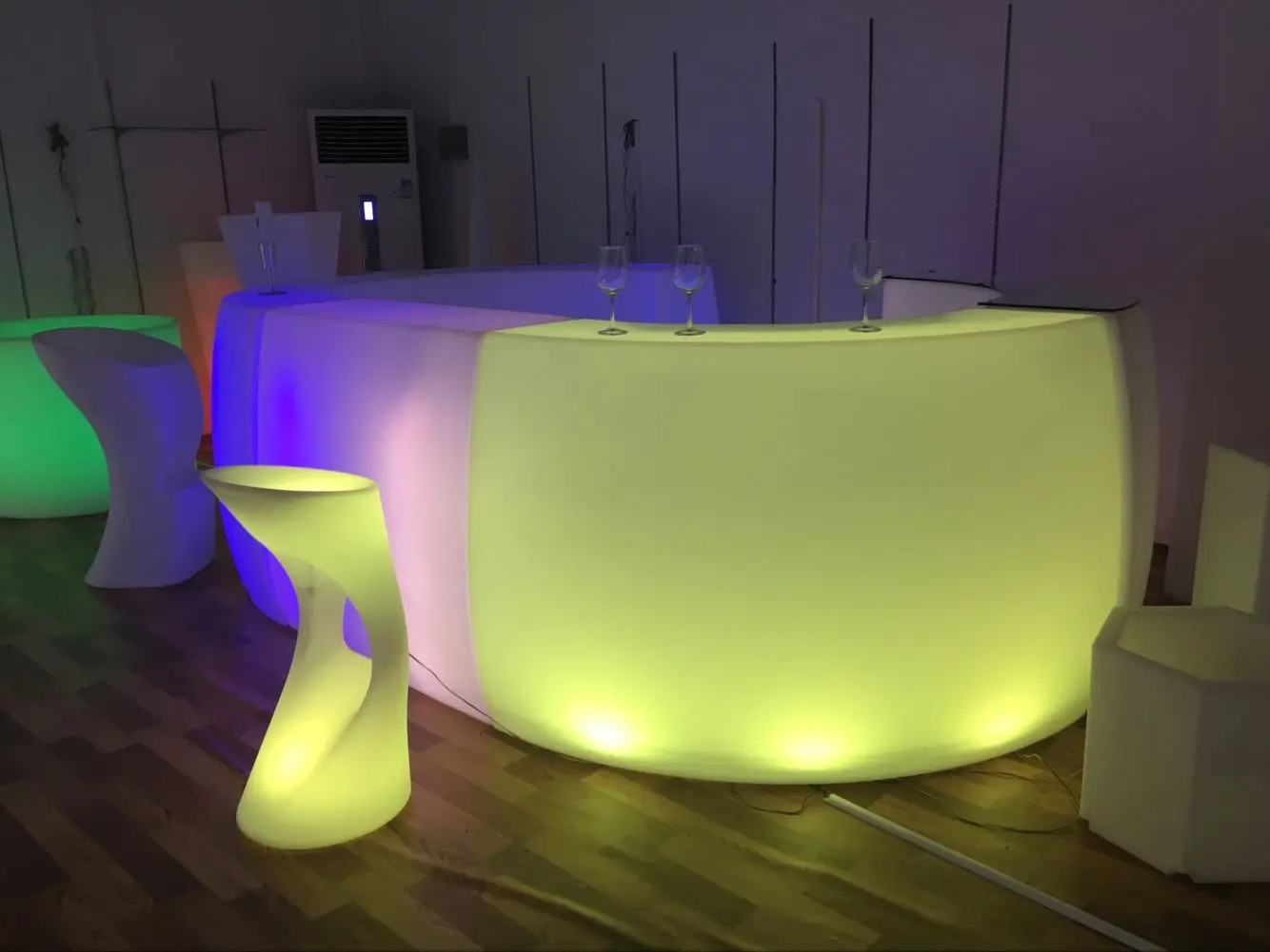 Color Changing LED Bar Counter Furniture for Night Clubs