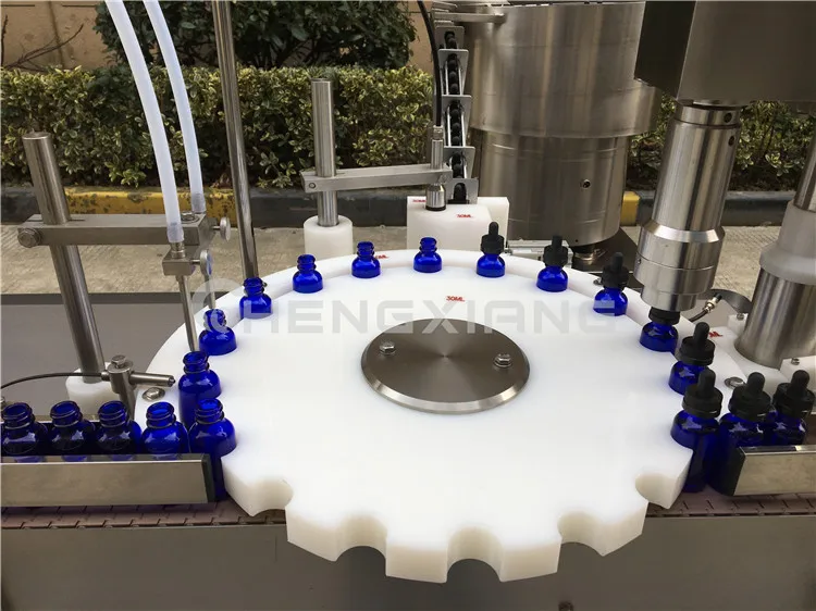 Chengxiang cbd электронная сигарета, жидкая стеклянная капельница, разливочная машина для бутылок, 10 мл наполнитель конопляного масла, закупорка и этикетирование