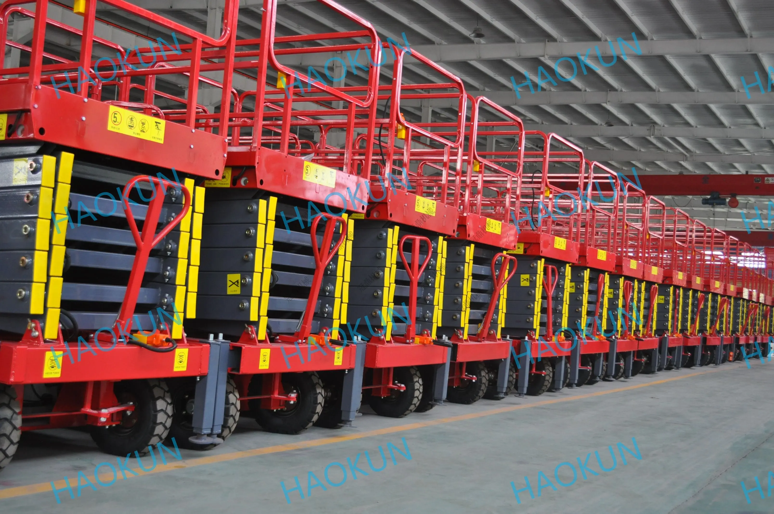 Hydraulic Automatic Scaffolding Elevator for Construction   Mobile  Electric Scaffold Lift 4m 6m 8m 10m