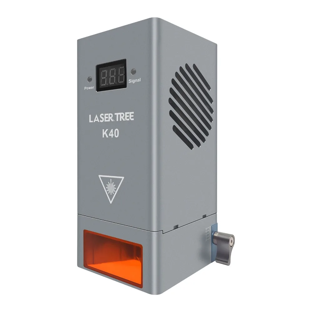 LASER TREE 40W Laser Module Head – 5W Output, 450nm – For Wood Carving CNC DIY (LT-40W-F23-KIT)