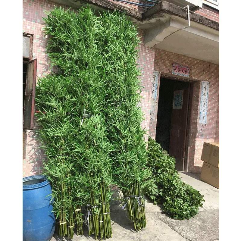 Outdoor Fake Bamboo Artificial Bamboo Screen Artificial Bamboo Tree