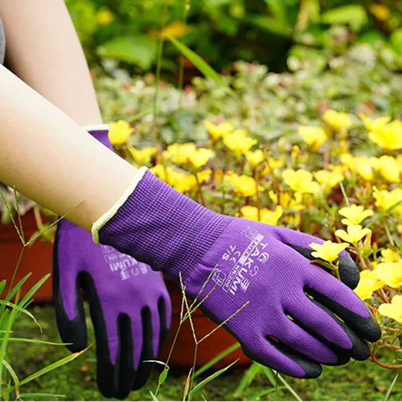 Wholesale Garden Gloves Floral Protective Household Latex Work Safety Gardening Gloves Buy