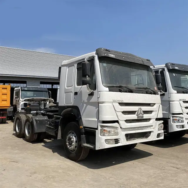 Used Truck 6x4 Truck for Sinotruk HOWO P380 Used Tractor Trailer Truck