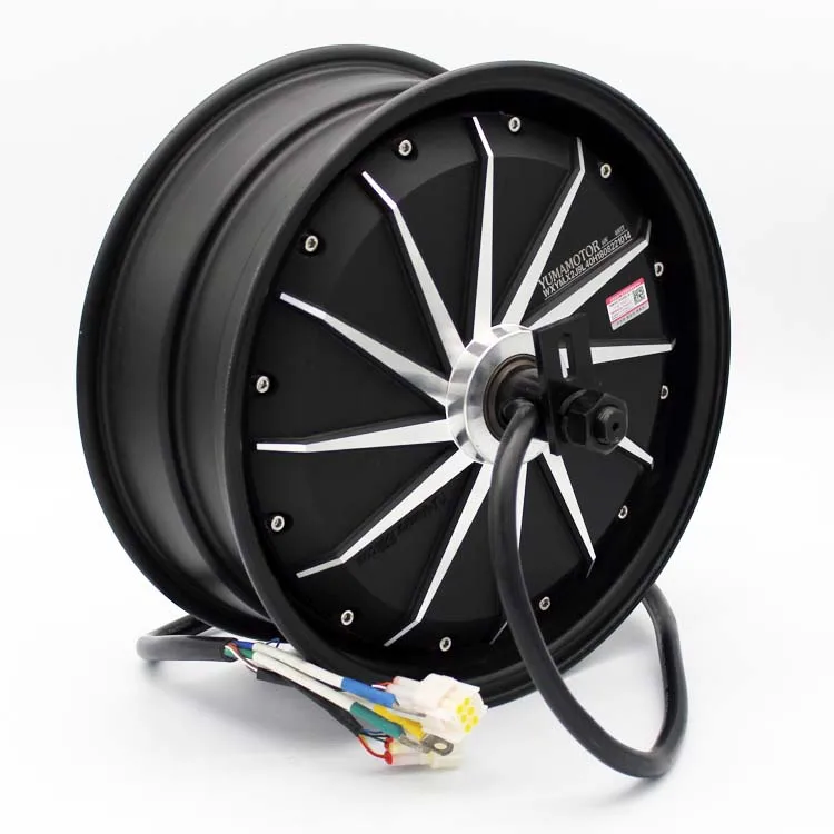 Electric Motorcycle Accessories Scooter Brushless Dc Motor 12 Inches