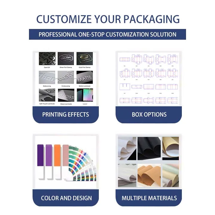 Kotak Pembungkus Segi Empat dengan Teknik Hot Stamping, Kotak Hadiah Magnetik Berkartun dengan Logo Khas dan Penutup