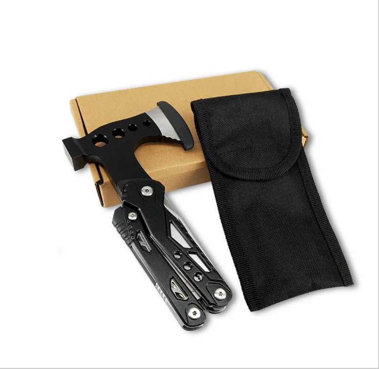 Most Popular Hammer Camping Portable Multi-function Tool Knife Survival axe With Pliers