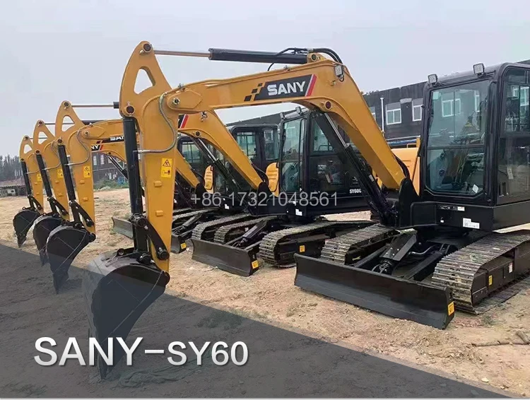 Used Sany Hydraulic Excavator Sy60 Sy60c Pro Sy60c-10 Sy60c-9 Sy60-9 ...