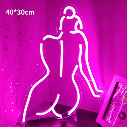 Neon Sign Lady Lamp Lighting Custom Neon Sign Light Decoration for bar KTV Shop LED Neon Sign