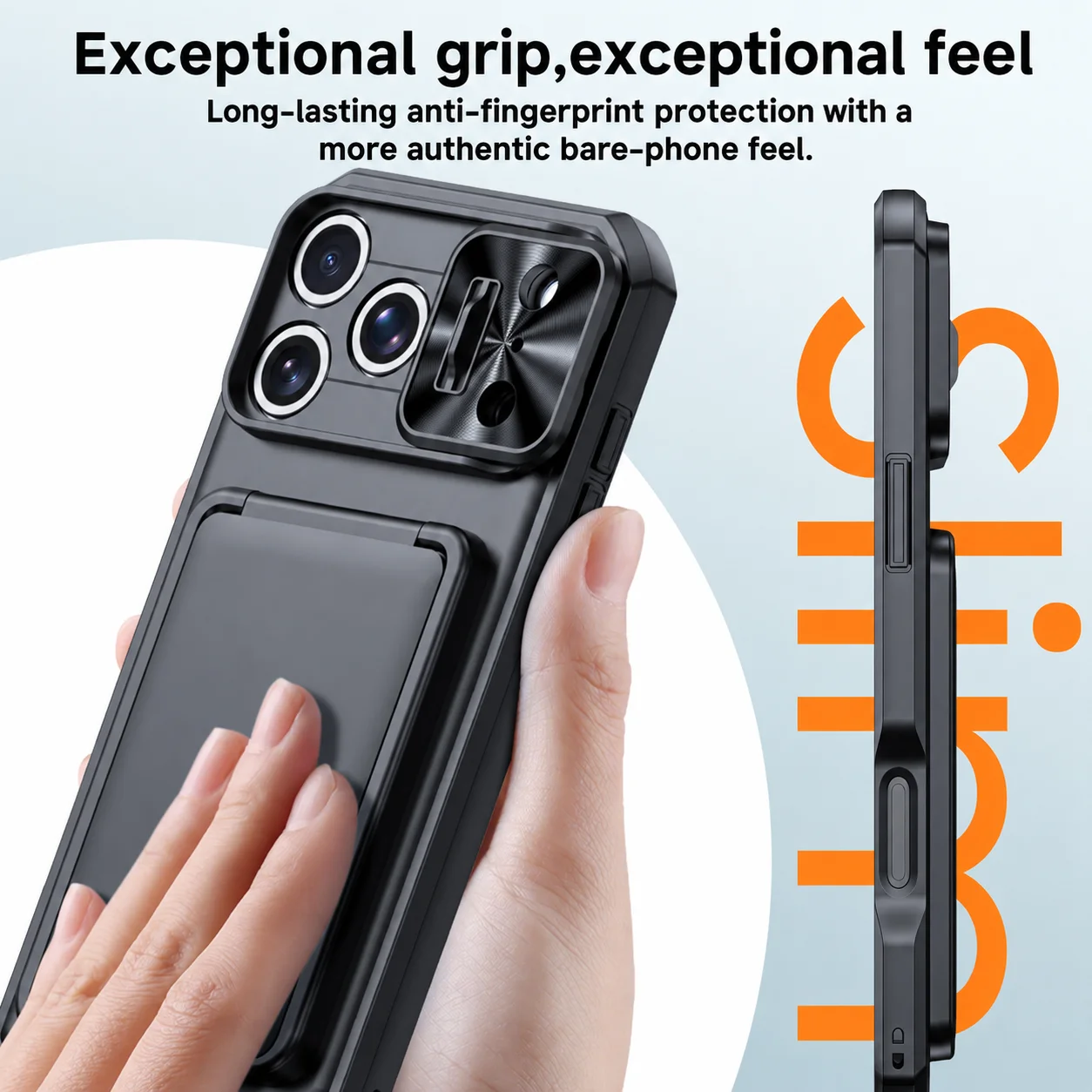 Wallet Shockproof Cover Anti-fingerprint Luxury Card Holder Phone Case for iPhone 17 Air 16 15 14 13 12 11 18 Pro Max