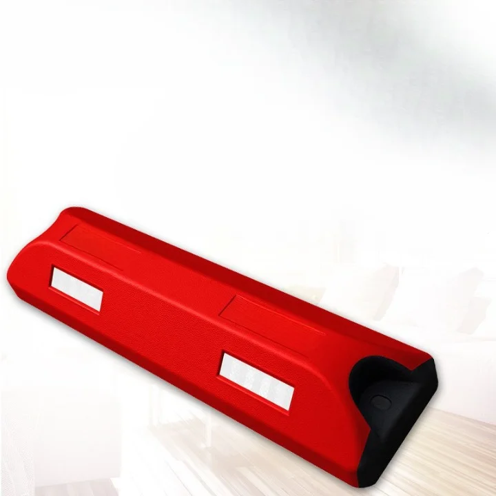 Factory Price Colorful Rubber High End Locator Car Stopper Car Stopper Pole Parking Postparking Curb