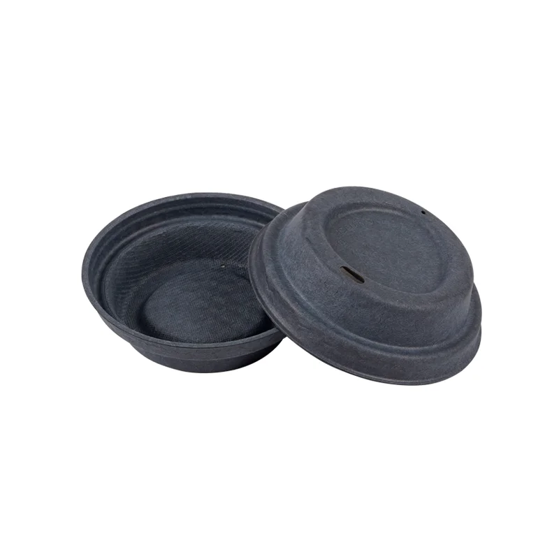 8 Oz Coffee Cup Cool Plastic Cups Lids Biodegradable Recycled Paper Pulp