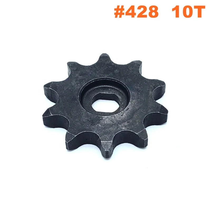 428 9T Chain Motor Pinion Gear Sprocket Motor Pinion For MY1016Z2 My1016z3 My1018 Geared Motor