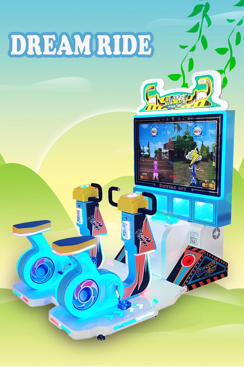 Source FUNSPACE Coin Operated Little Rider Amusement Kiddie Ride Bike Riding  Arcade Video Game Machine For Games Center on m.alibaba.com