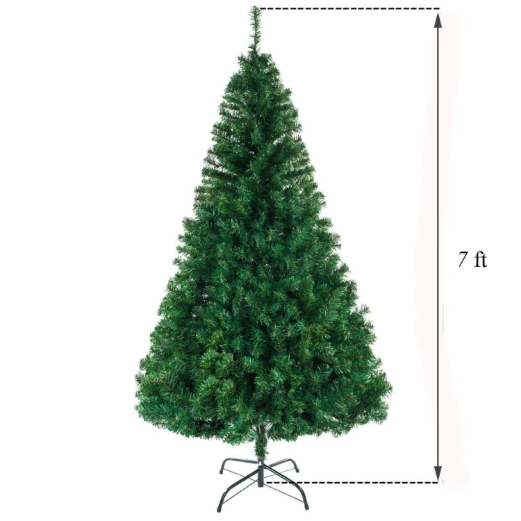 Source Wholesale UK Warehouse 7FT PVC Christmas Tree Decoration ...