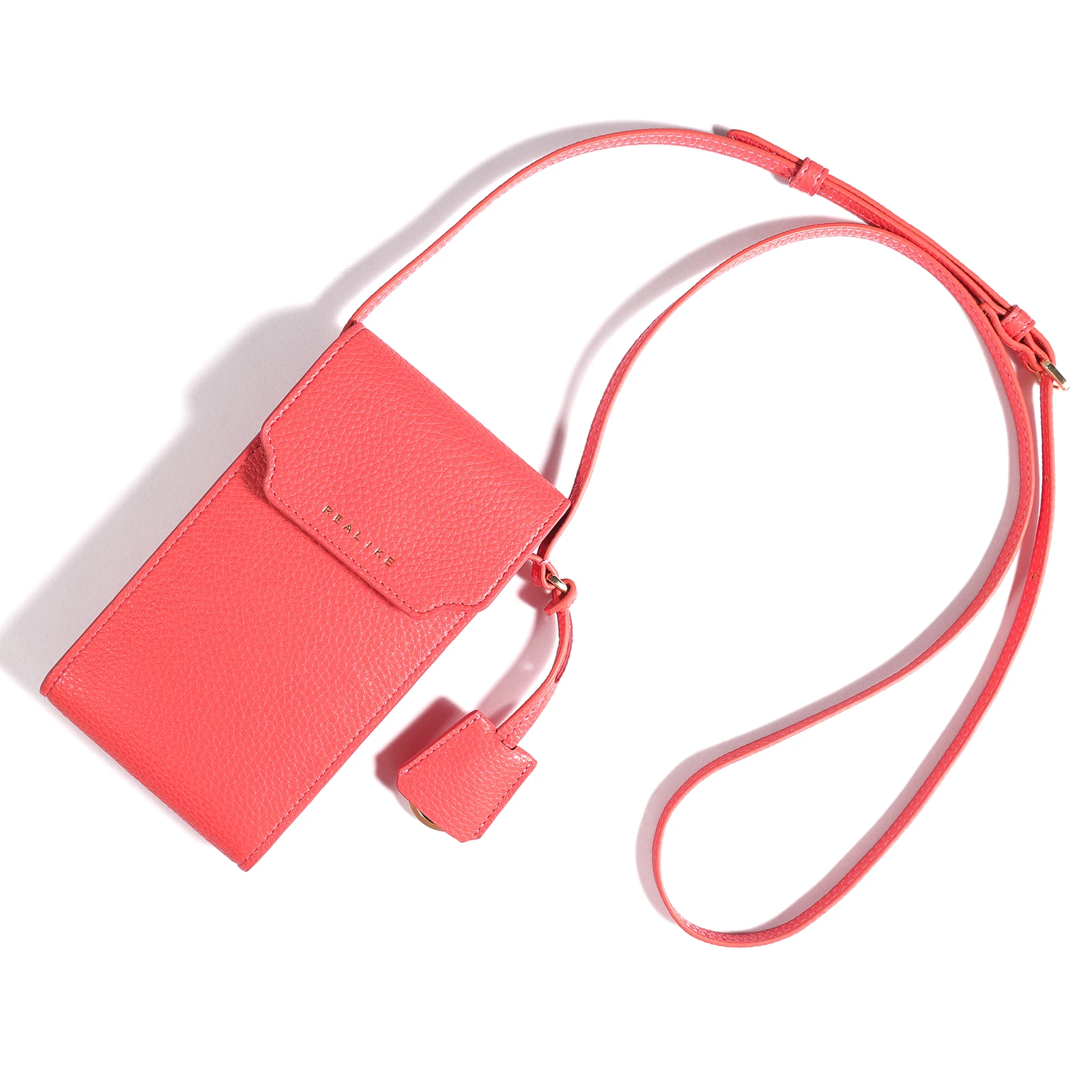 Cross Body Phone Bag Women, Ladies Mobile Phone Bags Purse Mini 3 Layers  Zipper Wrist Purse-Pink - Walmart.com