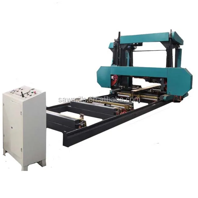 CNC Automatic Balsa Wood Timber Cutting Machine Portable Sawmill Horizontal Band Saw Machine Alibaba