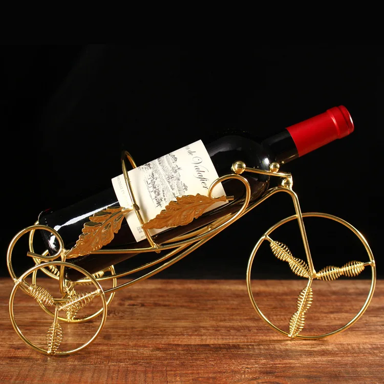 Hot Sale New Design Stainless Steel Suspension Wine Bottle Holder