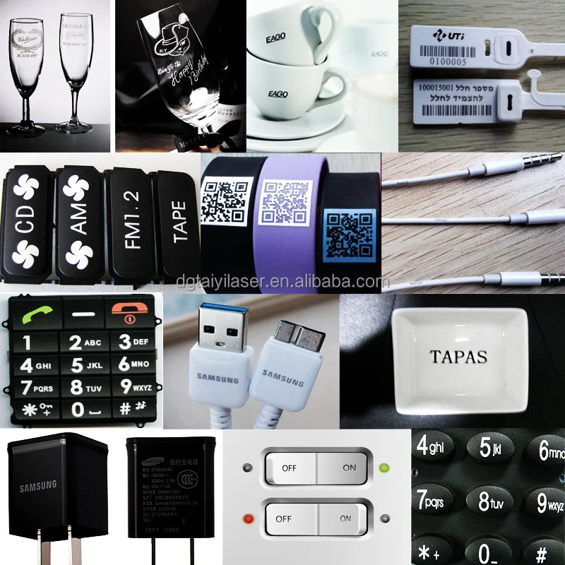 Connector Screw Barrier Terminal Block laser marking machine