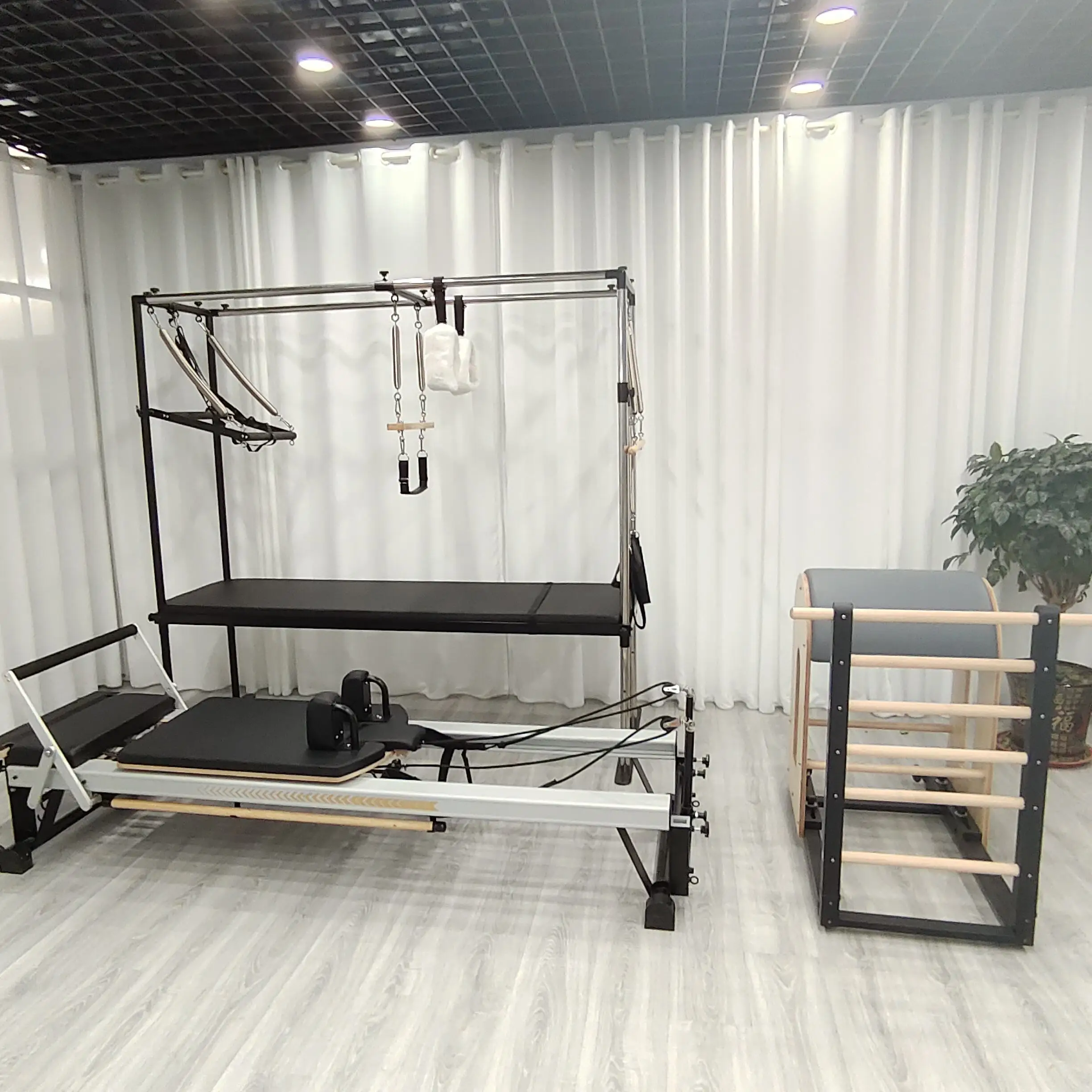 Aluminium Adjusted Body Aluminum Trapeze Elevated Tower Trapeze Steel Aluminum Pilates Reformer Set