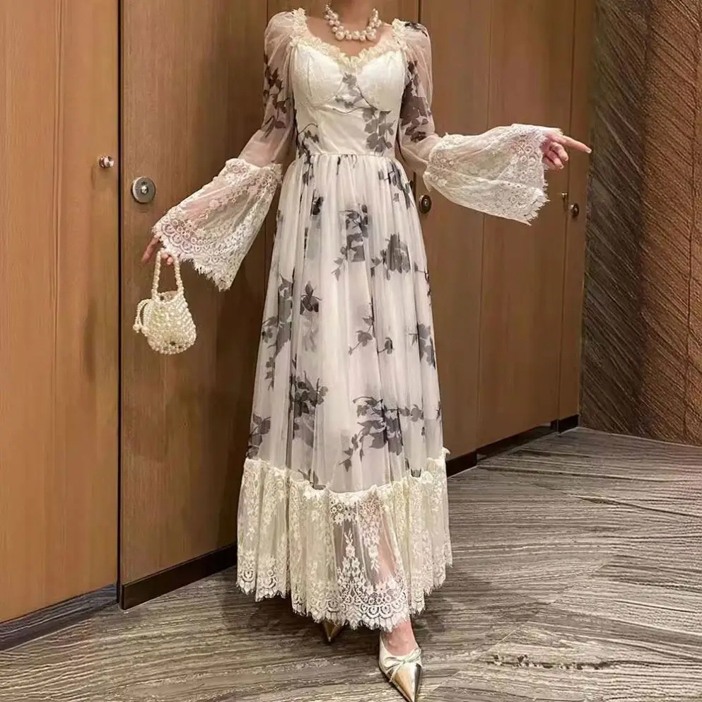 long sleeve tube dress Tube Top Long Sleeves Satin Formal Gowns Off-Shoulder Beaded Pleated  Mermaid Prom Dress