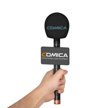COMICA HR-WM Interview Microphone Handheld Adapter for Wireless Microphone Suitable for News Report TV Interview Live Streaming detail image