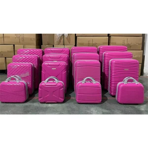 FREIGHT SAVING NEW COLOR 19 to 30 INCH 16PCS SKD TROLLEY LUGGAGE ABS FOUR WHEELS