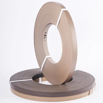 New Style PVC Wood Edging Thin Wood Trim PVC Edging Strip For Plywood