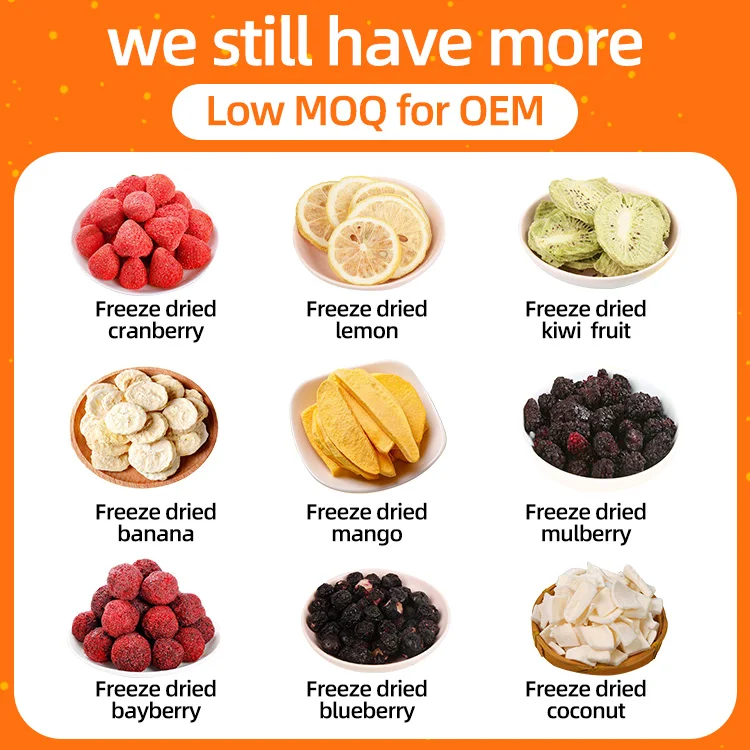 GY 50g Freeze Dried Blackberry FD Sweet Flavor Bulk Water Preserved China Private Label Fruit Snacks Manufacturers