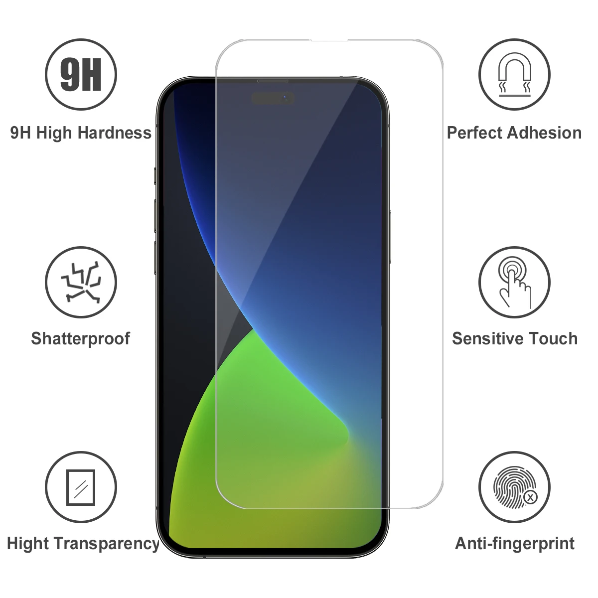 Mobile Phone Screen Protector For Iphone 13 12 11 10 Xr Pro Max 9h 6d 2 ...