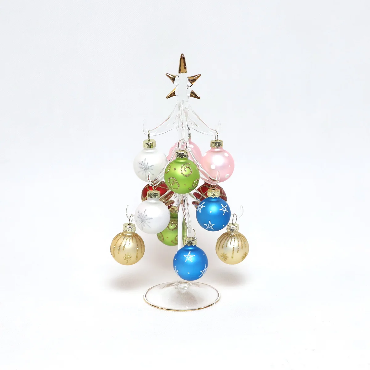 christmas tree decoration ornaments stand and accessories glass blown christmas centerpieces table decorations