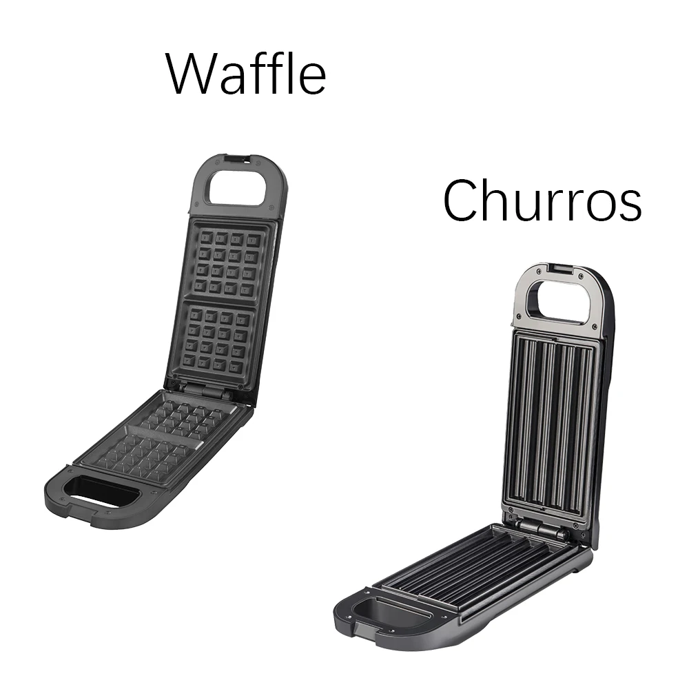 700w Sandwich Maker Toaster Churros Waffle Maker Buy Waffle Maker