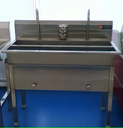 Heavy duty stainless steel 304 commercial wall mounted hand basin for slaughterhouses