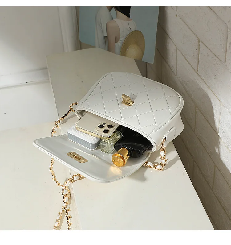 2022 Hot Selling Wholesale Shoulder Sling Rhombus Bags Women Handbags Ladies Messenger Bag Sac A