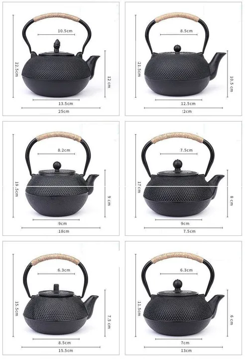 Gtongoko Humidifying Iron Kettle | 3 Quart Capacity For Stovetop Use