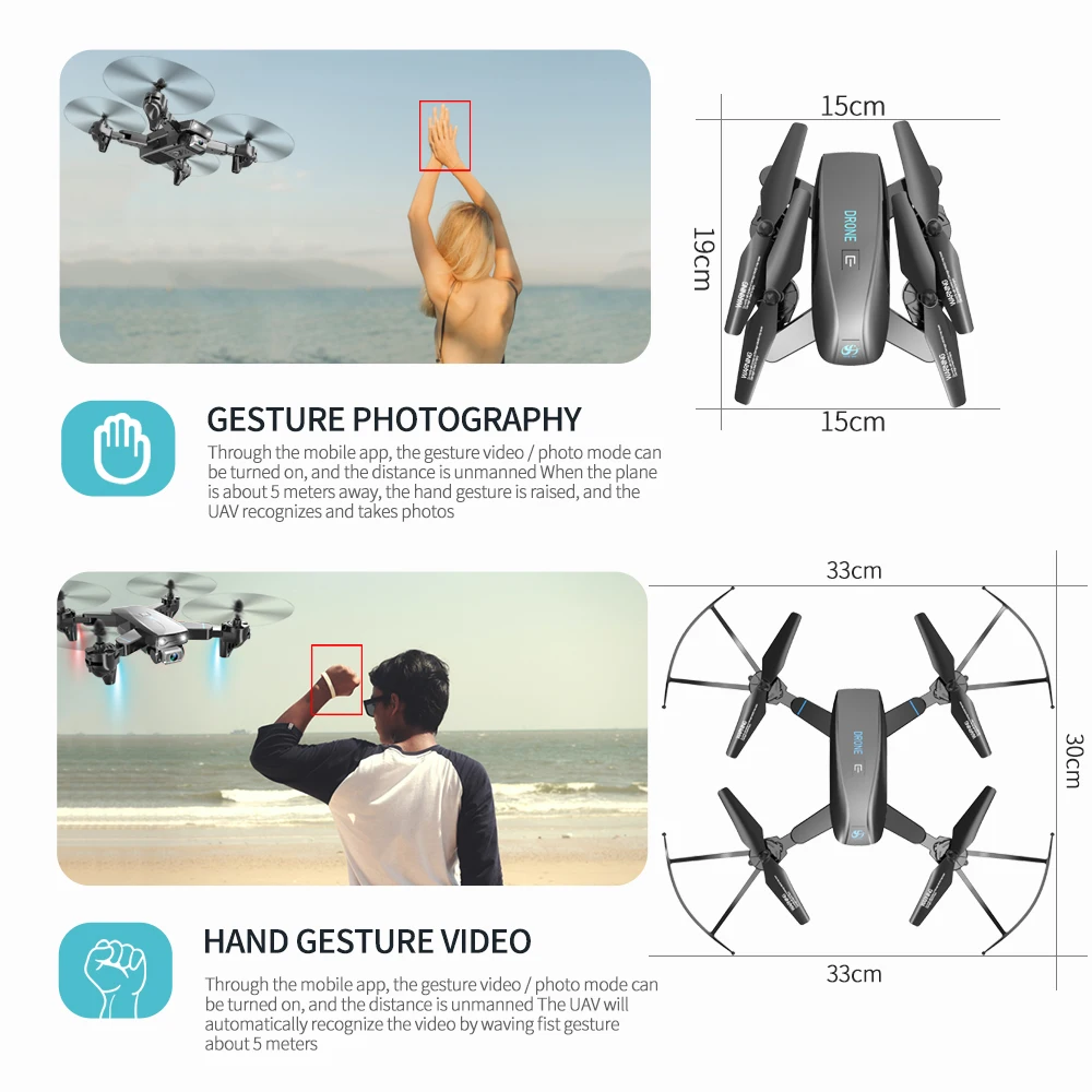 Flyxisnim S173 Drone Custom Design,Cheap RC Foldable Drone With 4K Camera,White Label Amitasha Drone Free Sample