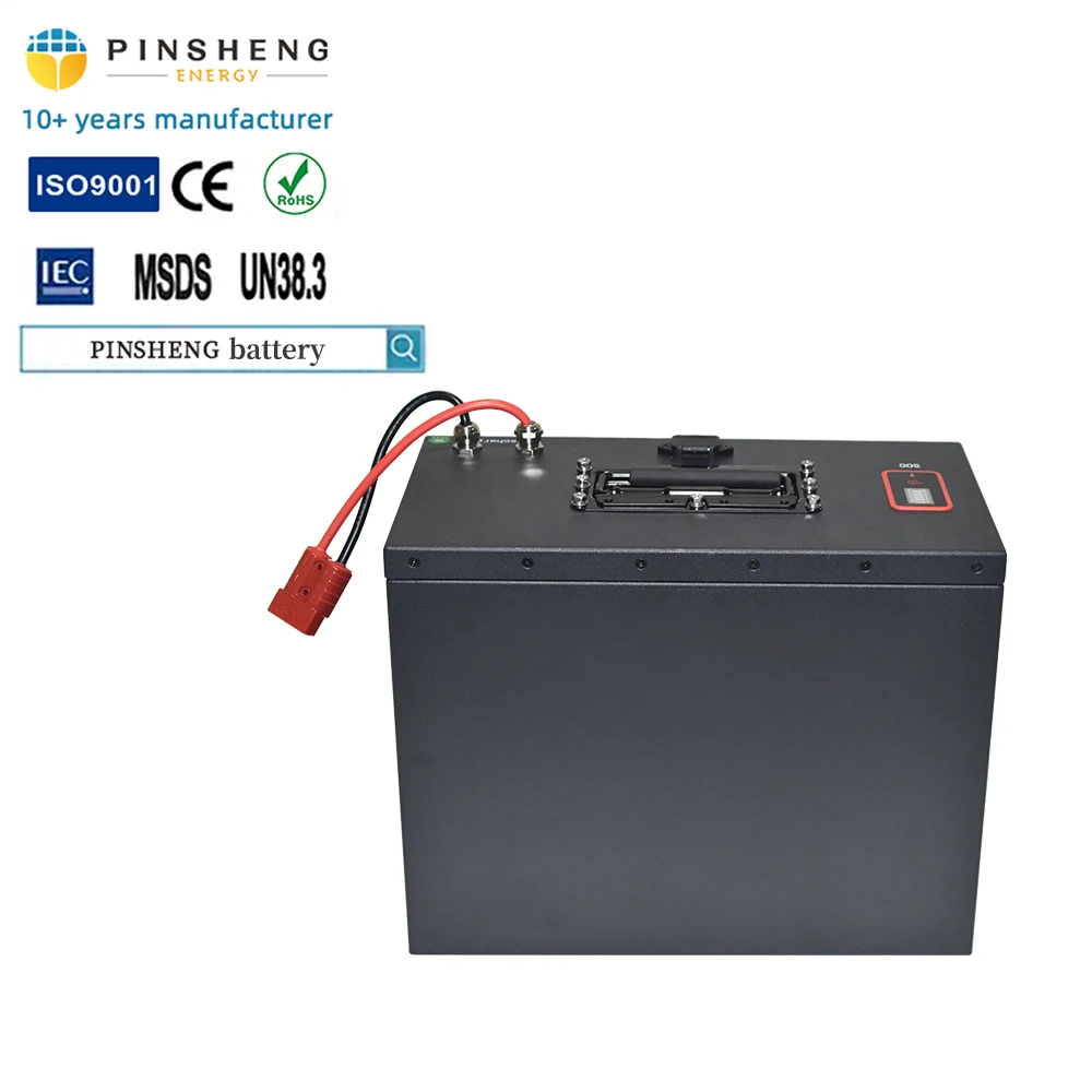 72V 50Ah Rechargeable Lithium Ion Battery with Smart BMS and 3-Year Warranty for Electric Scooters