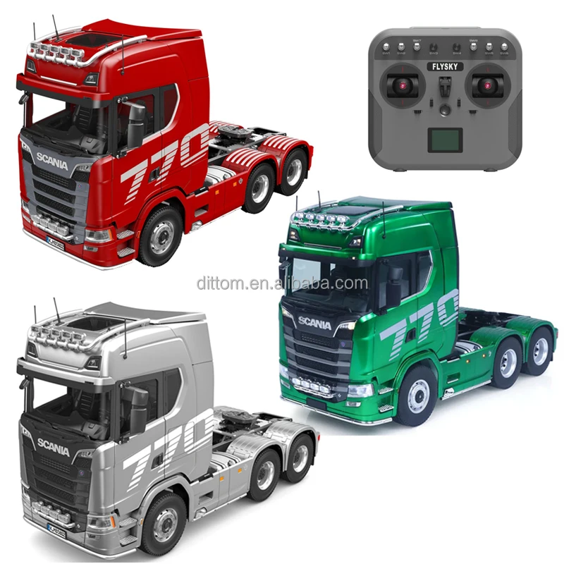 Licensed Scania K770S Metal Semi Tractor Trailer Model 1:14